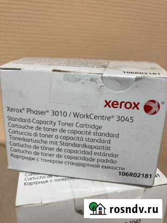 Картридж xerox phaser 3010/3040/3045 Вельск - изображение 1