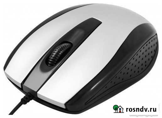 Мышь Defender MM-140 USB серебристо-черная новая в Красноярск - изображение 1