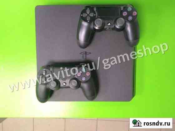 PlayStation 4 Slim 500GB +доп.джойстик Ярославль