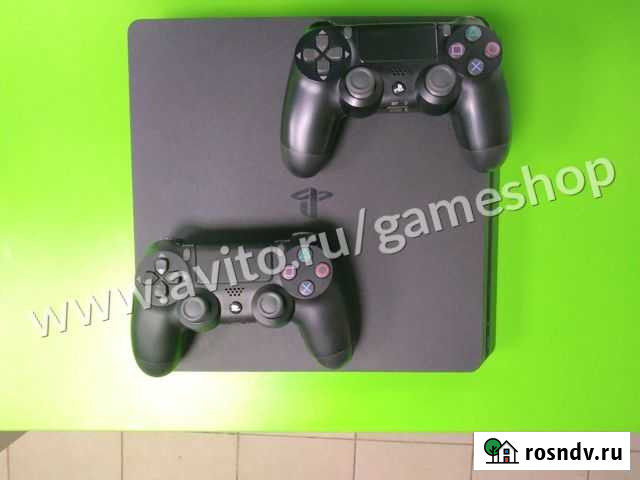 PlayStation 4 Slim 500GB +доп.джойстик Ярославль - изображение 1