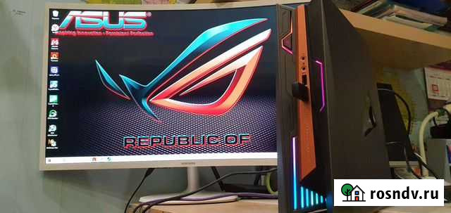 Игровой и стильный asus ROG GR8 II i7 7700 GTX1060 Магнитогорск - изображение 1