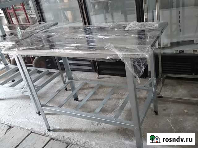 Стол из нержавейки 113/58,5 Новосибирск - изображение 1