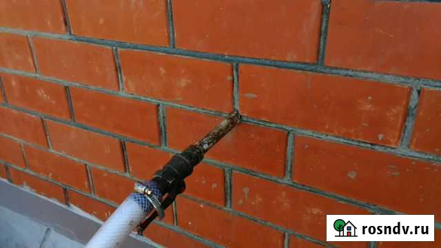 Утепление стен - пеноизолом (заливным пенопластом) Яблоновский - изображение 1