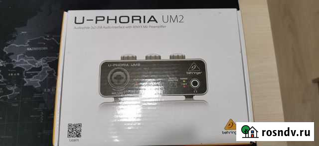 Внешняя звуковая карта Behringer U-phoria UM2 Санкт-Петербург - изображение 1