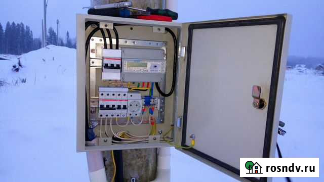 Щит учёта 380/220В на опору Вырица - изображение 1