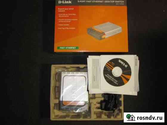 5-port fast ethernet desktop switch D-Link Елец