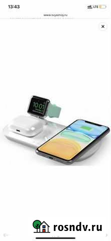 Беспроводное зарядное устройство Deppa 3 в 1 Грозный - изображение 1