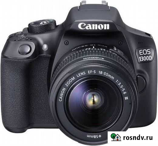 Зеркальный фотоаппарат canon eos 1300d Астрахань - изображение 1