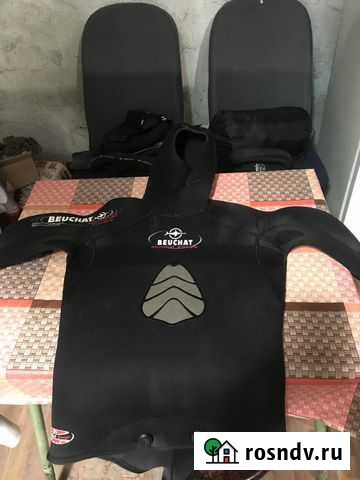 Б/у Гидрокостюм Бушат для подводной охоты 9мм Орск - изображение 1