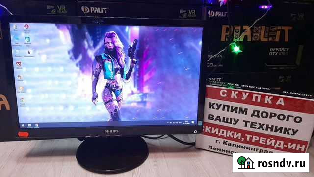 Монитор Philips 226V4L 21.5 Калининград - изображение 1