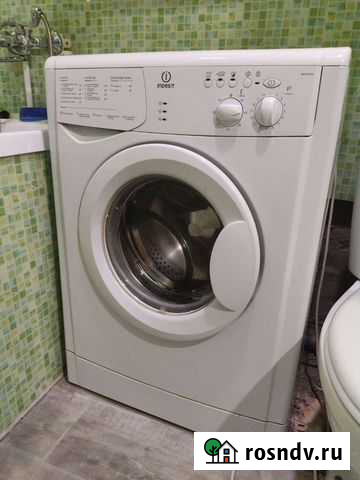 Стиральная машина бу indesit узкая Липецк - изображение 1