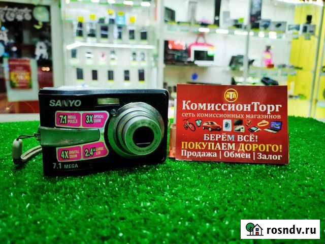 Фотоаппарат sanyo VPC-S750EX BK Горно-Алтайск - изображение 1