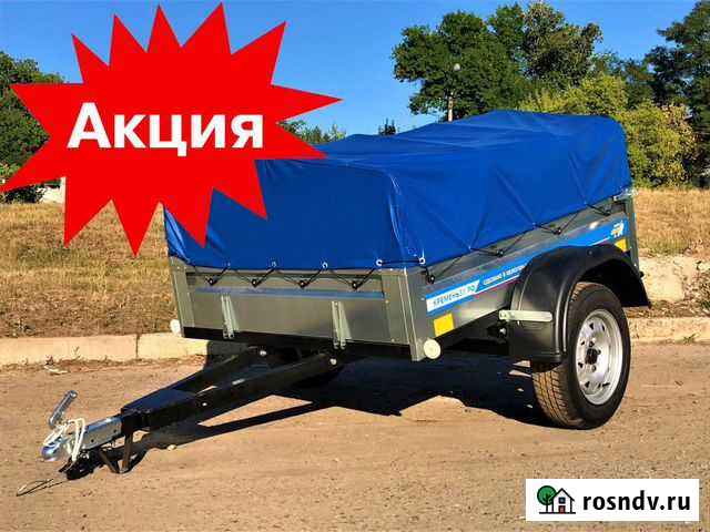 Прицеп на легковой автомобиль 1,7х1,3х0,3 м Белгород - изображение 1