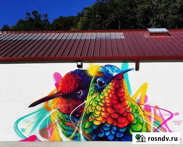 Граффити,роспись стен Казань - изображение 1