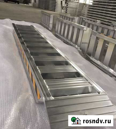 Сходни алюминиевые для спецтехники 3,2x0,5x5000кг Вольно-Надеждинское - изображение 1