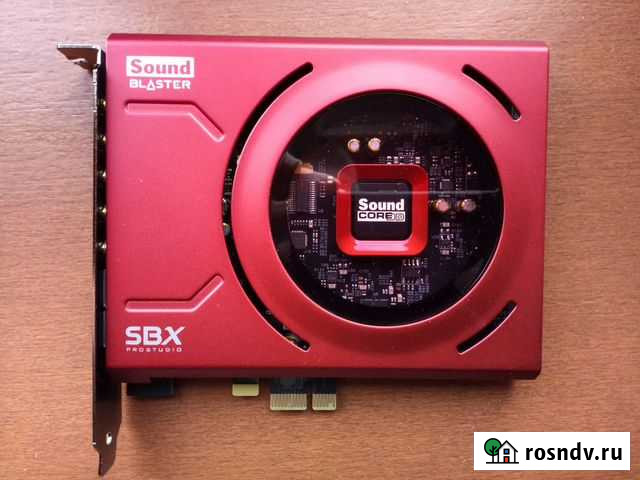 Звуковая карта Creative Sound Blaster Z pci e Санкт-Петербург - изображение 1