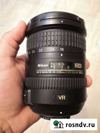 Объектив nikkor 18-200 Набережные Челны - изображение 1