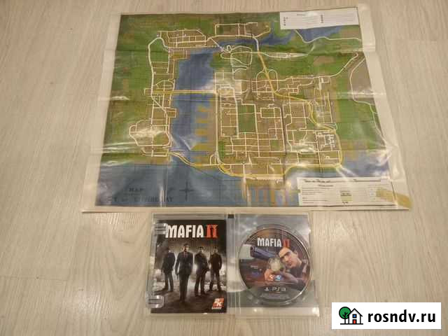 Mafia 2 ps3 с картой Лобня - изображение 1