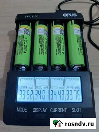 Аккумуляторы 18650 (Panasonic ncr18650b) Новочеркасск - изображение 1