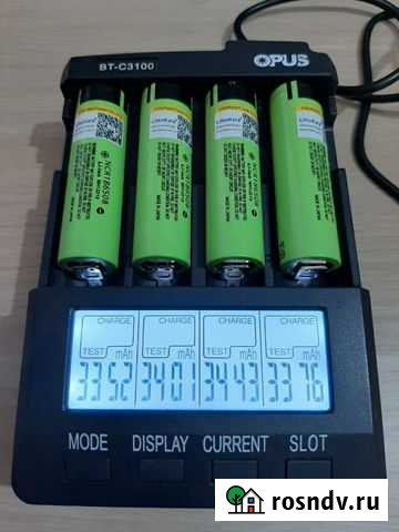 Аккумуляторы 18650 (Panasonic ncr18650b) Новочеркасск - изображение 1