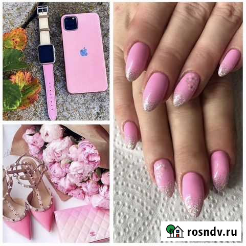 Гель-лак, Наращивание ногтей на типсы и формы Сыктывкар - изображение 1