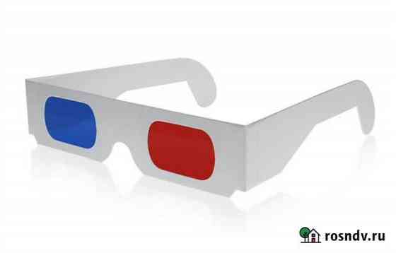 3D стерео очки (анаглиф) Верхняя Пышма