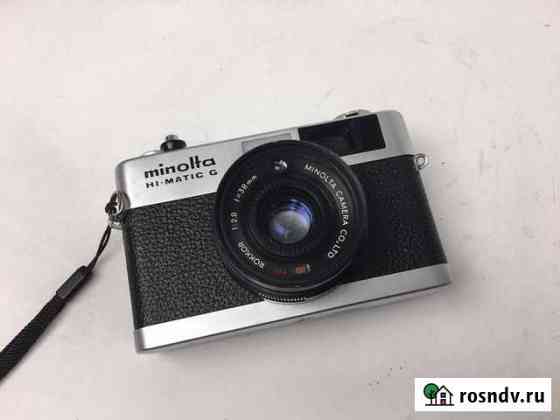 Minolta Hi-Matic G Rokkor 38mm f/2.8 Ростов-на-Дону