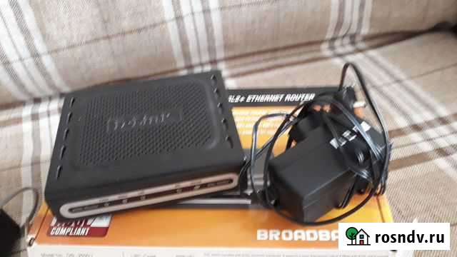 Маршрутизатор D- Link DSL-2500U в идеальном состоя Губкин - изображение 1
