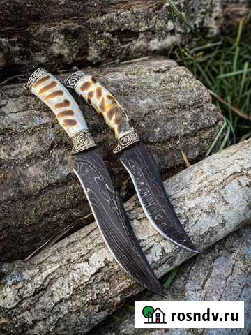 Нож дамаск ламинированный Грозный - изображение 1