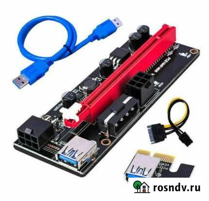 Райзер, разветвитель, PCI, HDD (майнинг) Владимир - изображение 1