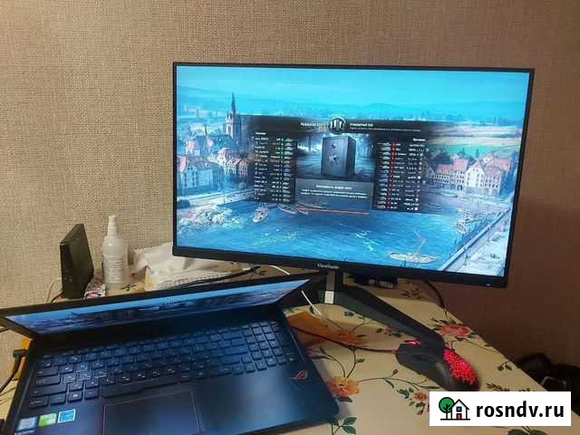 Безрамочный монитор 27 Viewsonic 144ghz Новочеркасск - изображение 1