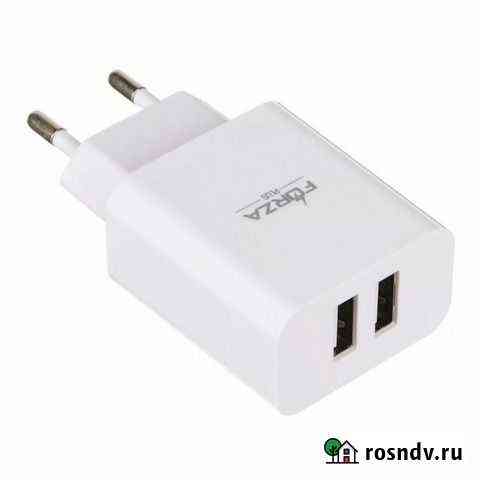 Зарядное устройство forza Plus 2 USB, 2А Барабинск