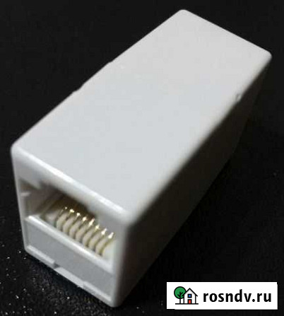 Переходник RJ-45 Female - RJ-45 Female, cat. 5e Воронеж - изображение 1