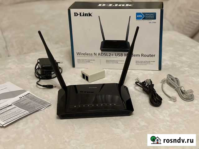 Wifi роутер adsl. DSL-2750u Балашиха - изображение 1