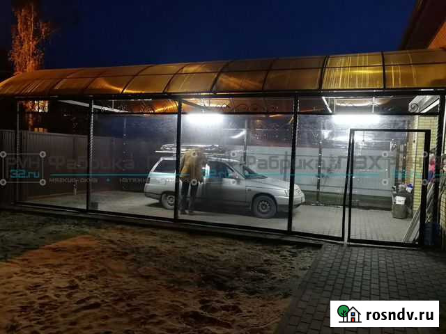 Сдвижные окна прозрачные (автомобильный навес) Тучково - изображение 1