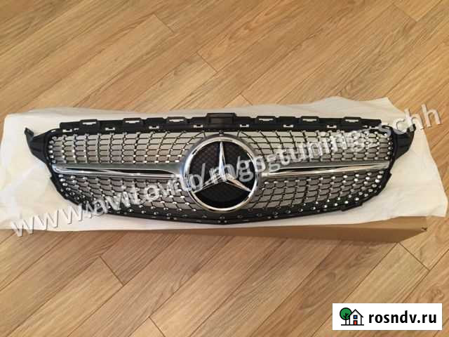 Решётка радиатора Mercedes Diamond C205 Сочи - изображение 1