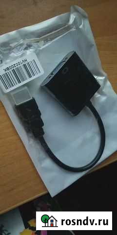 Адаптер hdmi-vga цифровой в аналоговый преобразова Усолье-Сибирское - изображение 1