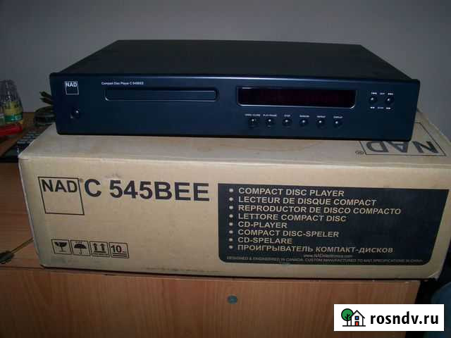 Cd проигрыватель NAD C 545 BEE black Благовещенск - изображение 1