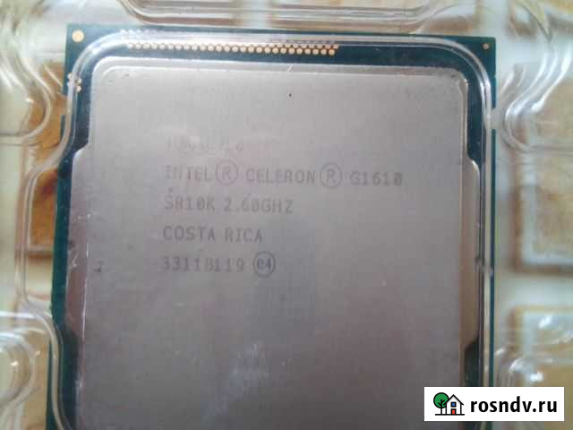 Процессор Intel celeron G1610 2.60GHZ Клинцы - изображение 1