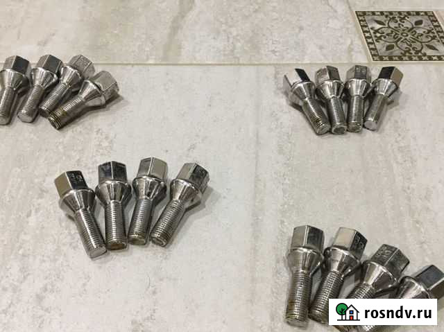 Болты колесные м12, 1,25, 25мм конус Саратов - изображение 1