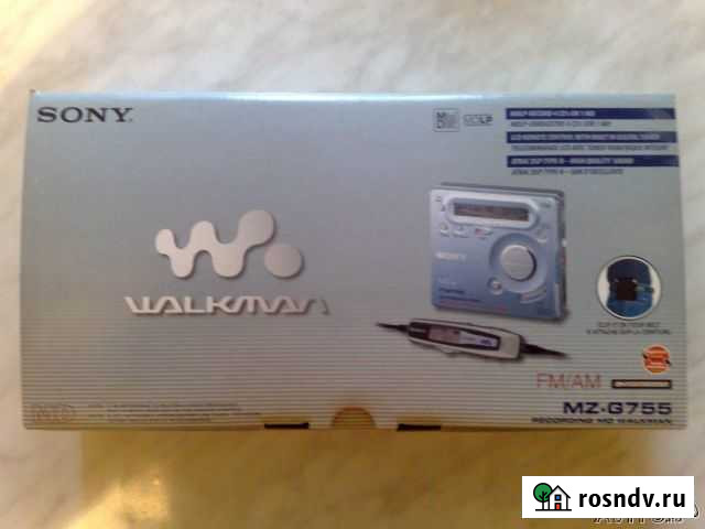 Минидисковый плеер sony MZ-G755 с функцией записи Брянск - изображение 1