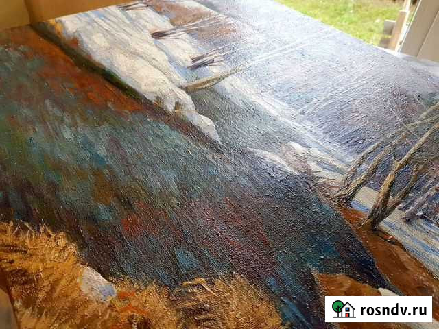 Картина Бориса Щербакова Пришла весна Обмен Абакан - изображение 1