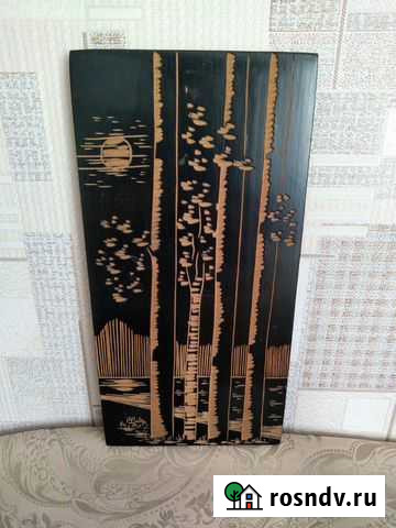 Панно по дереву Великий Новгород - изображение 1