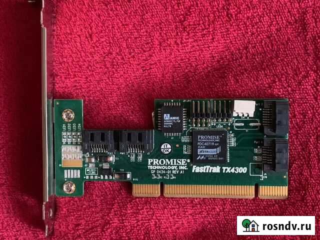 Контроллер PCI SATA raid Promise FastTrak TX4300 Санкт-Петербург - изображение 1