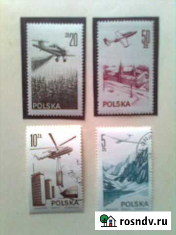 Марки Польша Астрахань - изображение 1