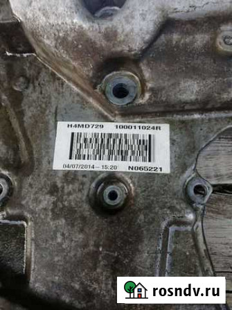 Двигатель Renault fluence H4MD729 Ворсма - изображение 1