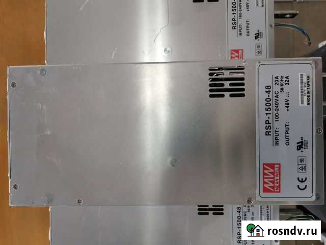 Преобразователь AC-DC сетевойMean wellrsp-1500-48 Мурино - изображение 1