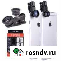 Набор линз для телефона 3 в 1 Новокубанск - изображение 1