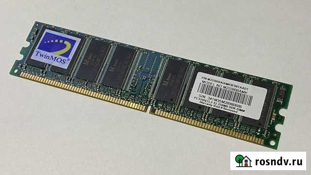 Оперативная Память twinmos M2G9108AMK 256MB DDR Волгоград - изображение 1