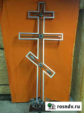 Металлические кресты, лавки из профильной трубы Липецк - изображение 1